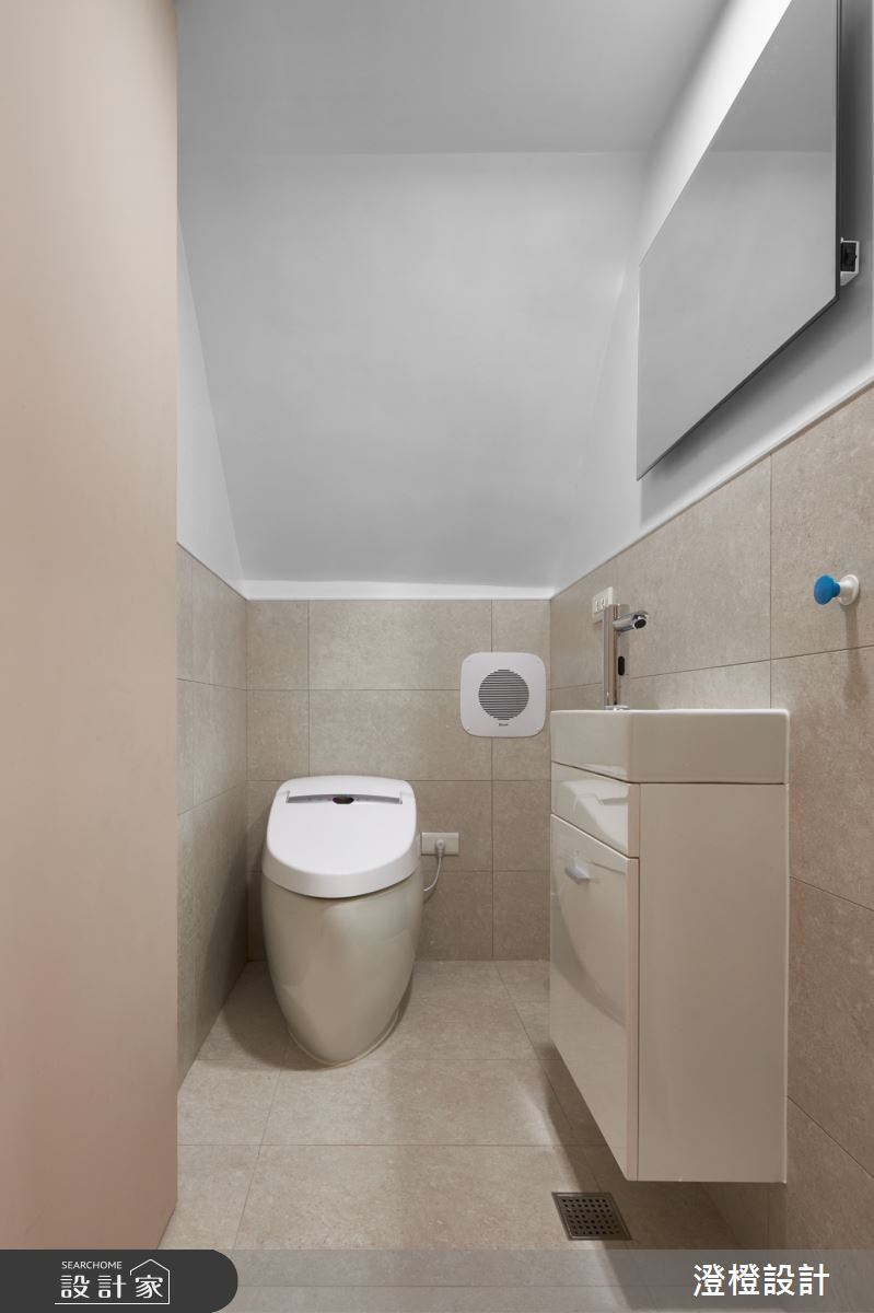 41坪老屋(16~30年)＿北歐風浴室案例圖片＿澄橙設計＿澄橙_42之19