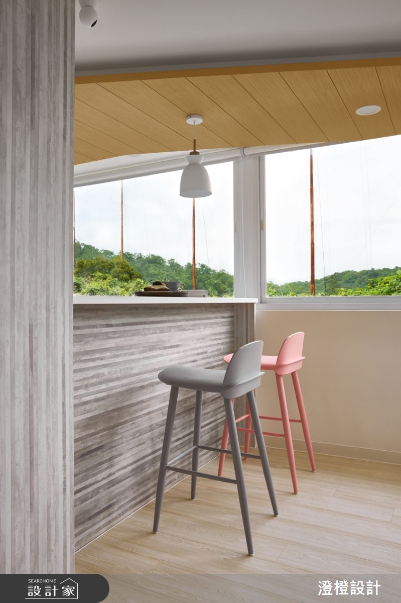 41坪老屋(16~30年)＿北歐風吧檯案例圖片＿澄橙設計＿澄橙_42之9