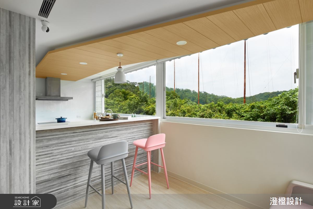 41坪老屋(16~30年)＿北歐風吧檯案例圖片＿澄橙設計＿澄橙_42之8
