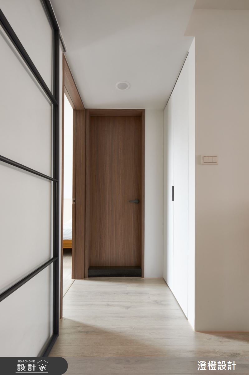 23坪中古屋(5~15年)＿北歐風走廊案例圖片＿澄橙設計＿澄橙_43之12