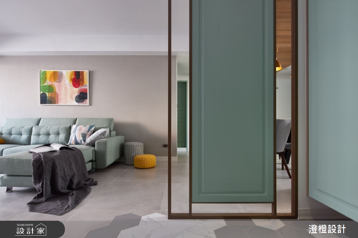 33坪老屋(16~30年)＿混搭風客廳案例圖片＿澄橙設計＿澄橙_44之2