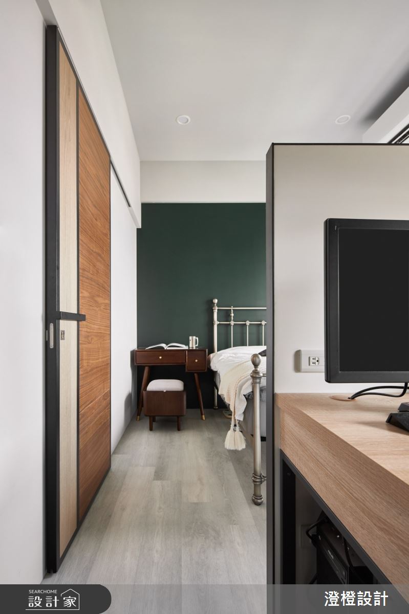 24坪中古屋(5~15年)＿混搭風臥室書房案例圖片＿澄橙設計＿澄橙_45之11