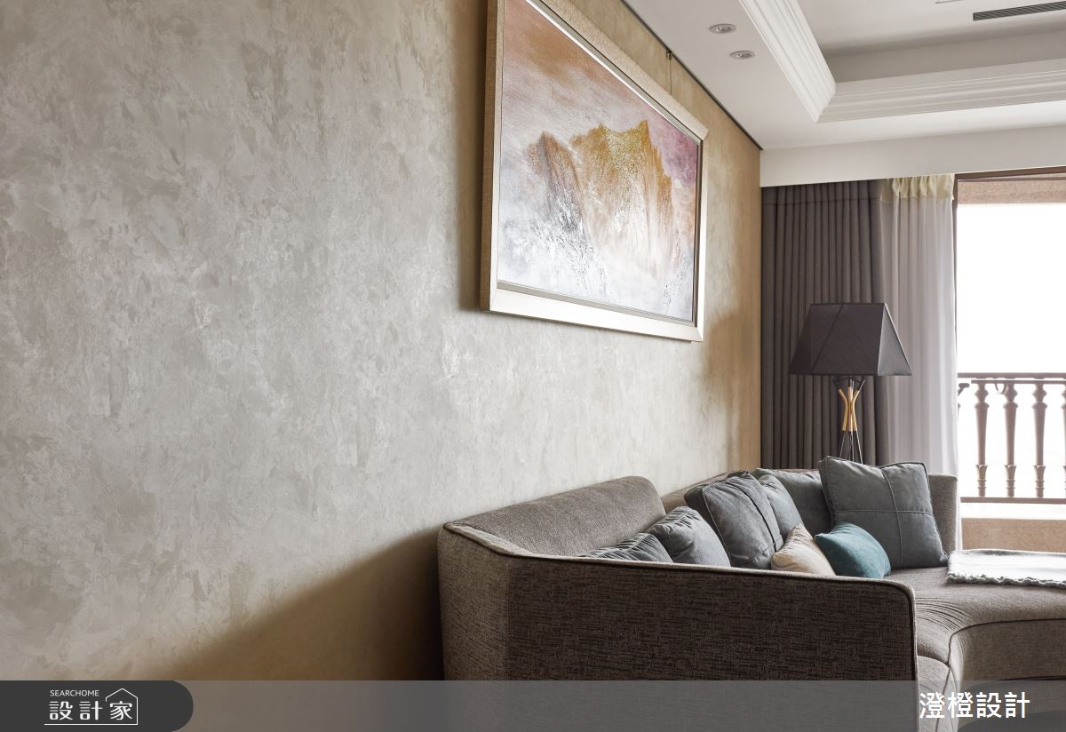 37坪新成屋(5年以下)＿新古典客廳案例圖片＿澄橙設計＿澄橙_46之6