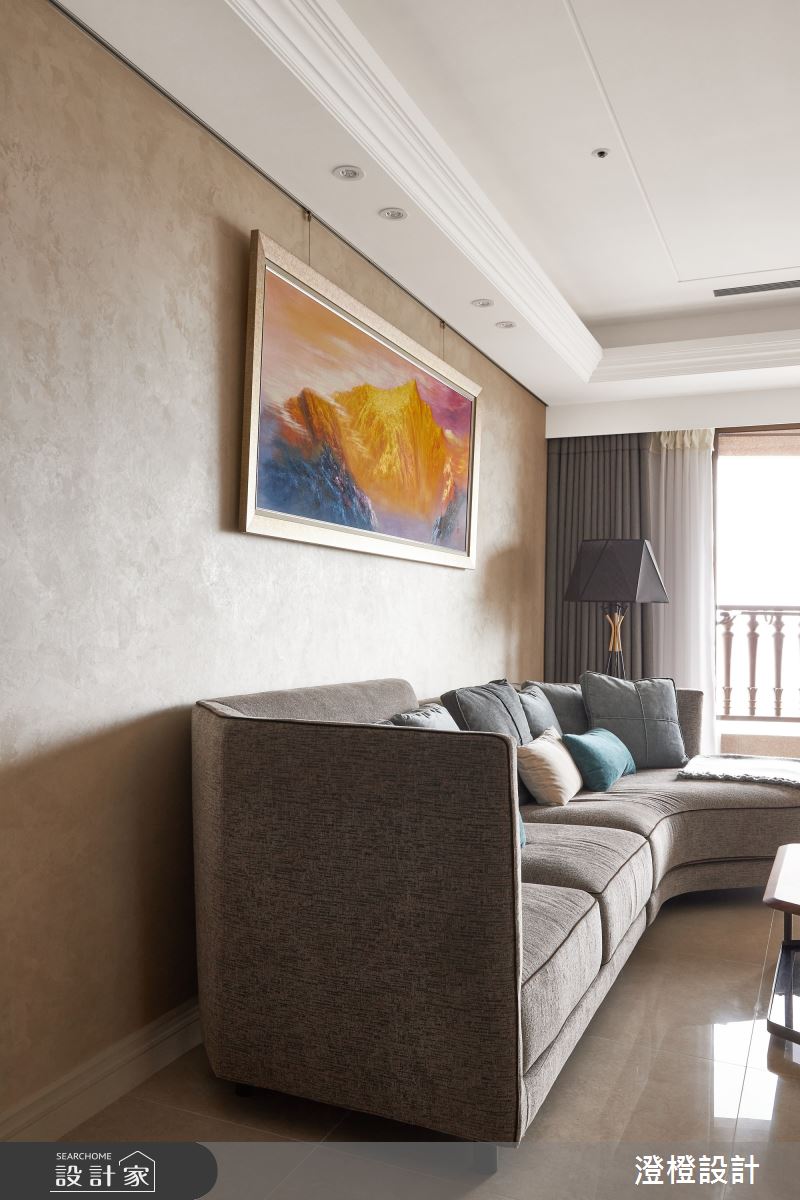 37坪新成屋(5年以下)＿新古典客廳案例圖片＿澄橙設計＿澄橙_46之5