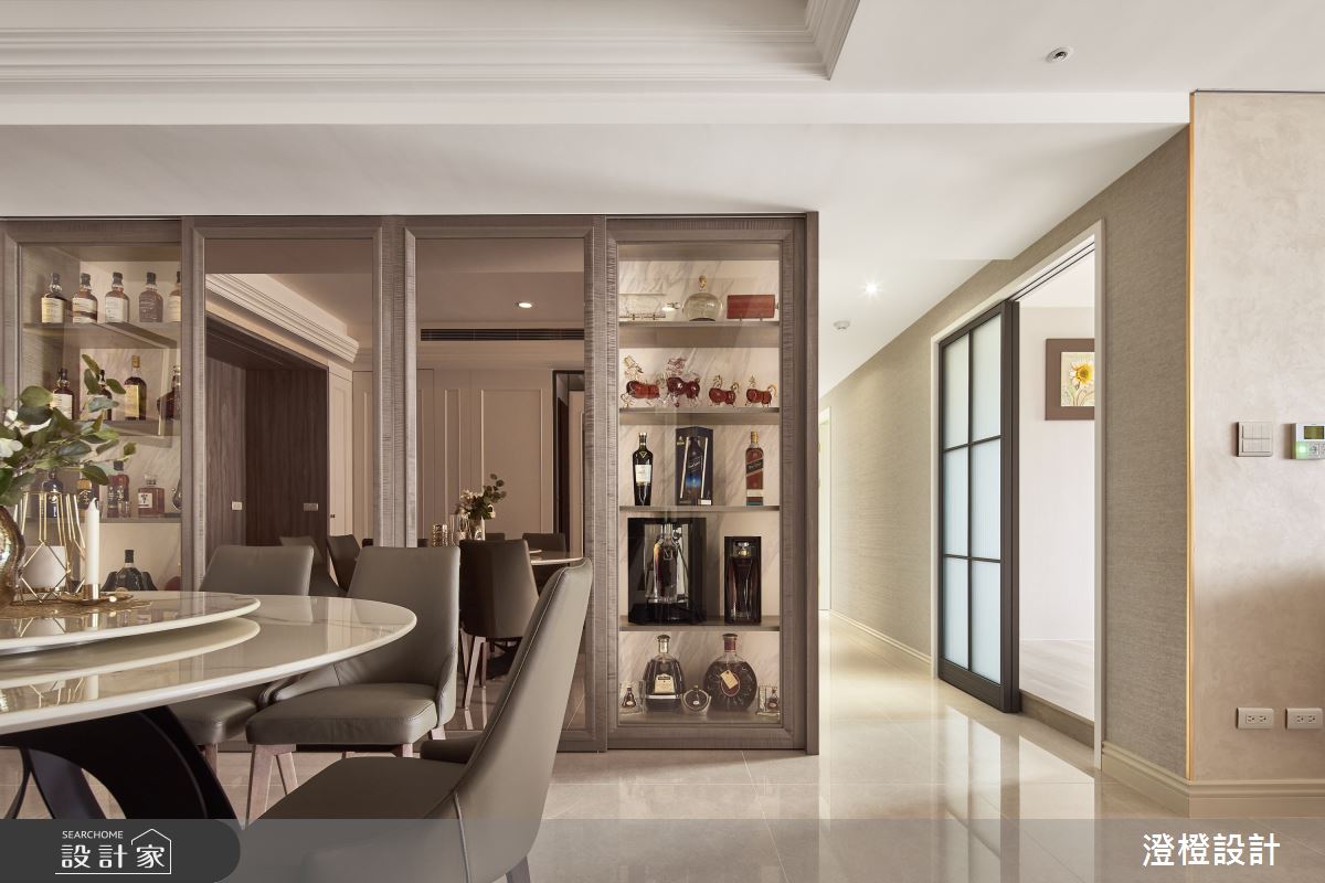 37坪新成屋(5年以下)＿新古典餐廳案例圖片＿澄橙設計＿澄橙_46之11