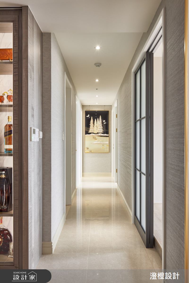 37坪新成屋(5年以下)＿新古典走廊案例圖片＿澄橙設計＿澄橙_46之12