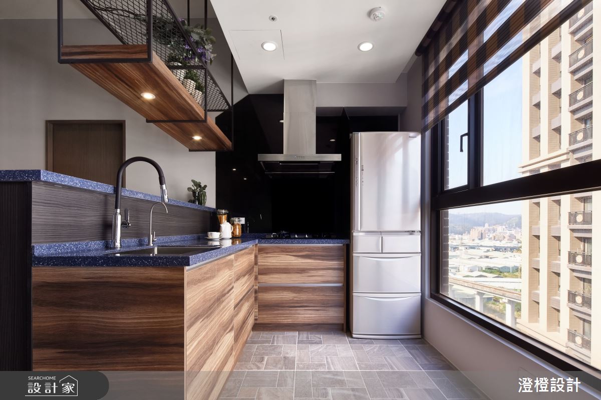 19坪新成屋(5年以下)＿工業風吧檯案例圖片＿澄橙設計＿澄橙_49之2