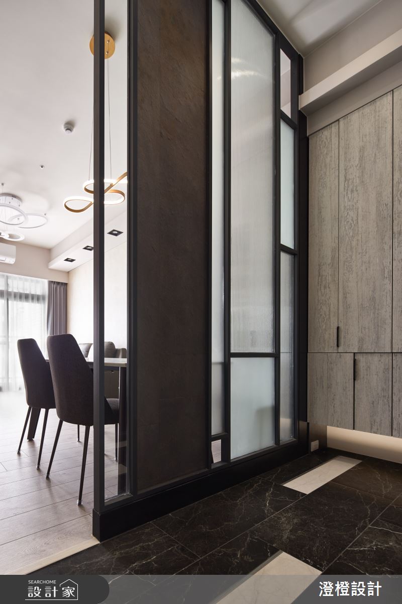25坪新成屋(5年以下)＿現代風玄關案例圖片＿澄橙設計＿澄橙_50之1