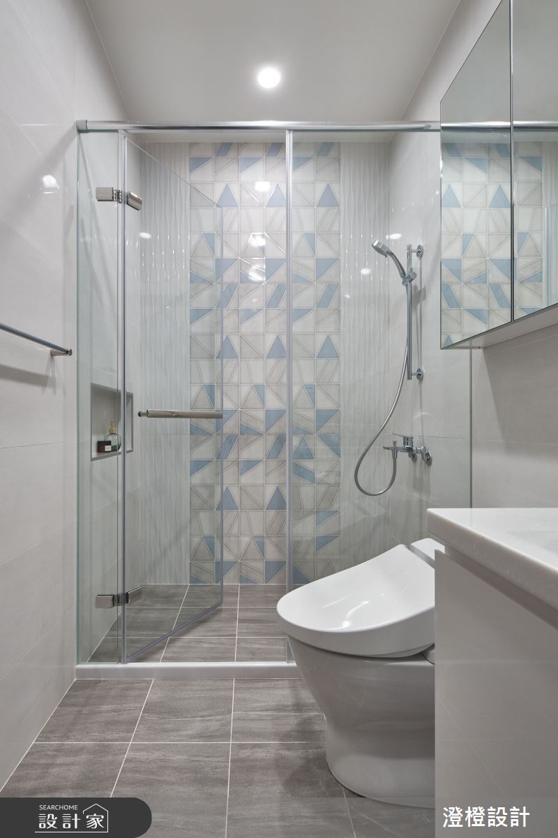 25坪新成屋(5年以下)＿現代風浴室案例圖片＿澄橙設計＿澄橙_50之14