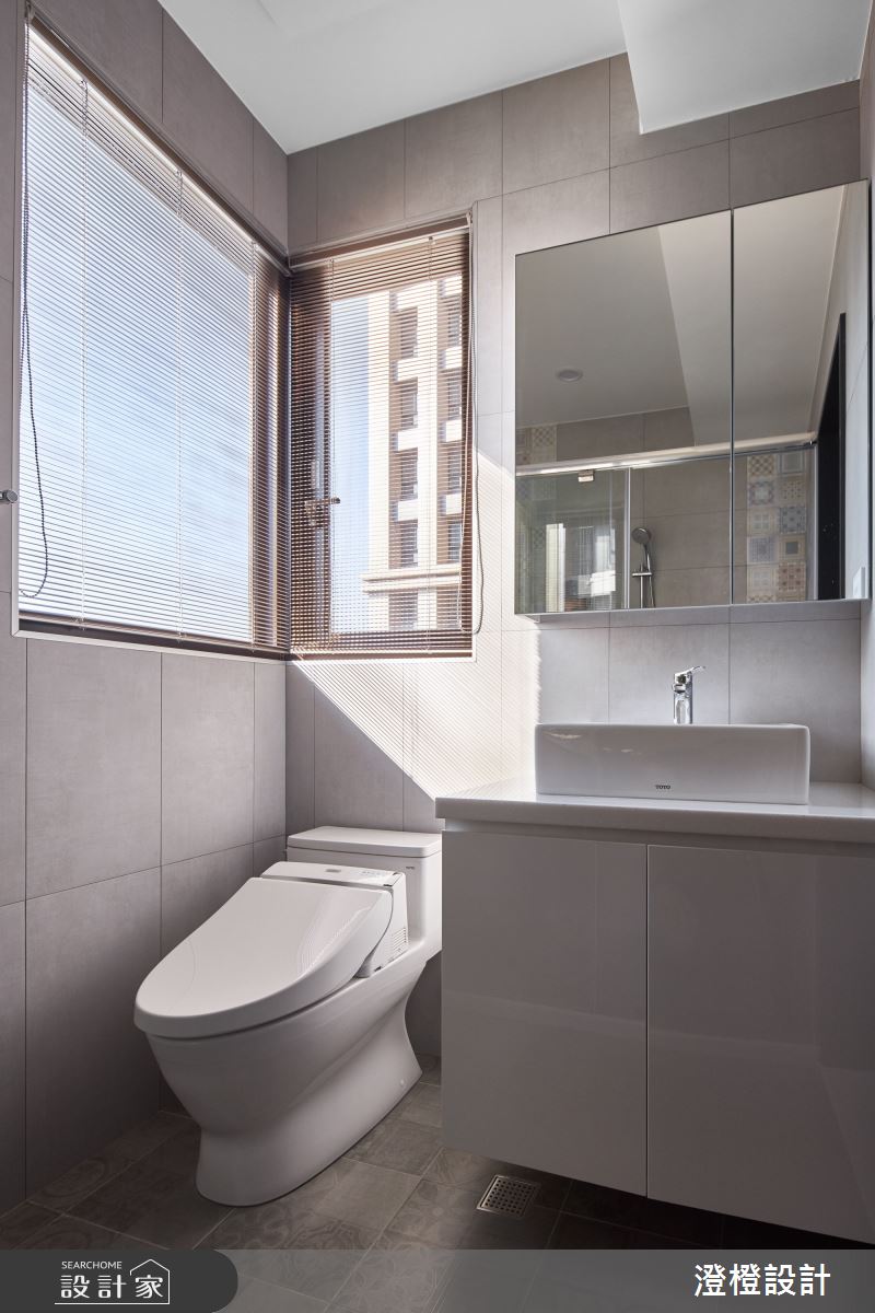 25坪新成屋(5年以下)＿現代風浴室案例圖片＿澄橙設計＿澄橙_50之13