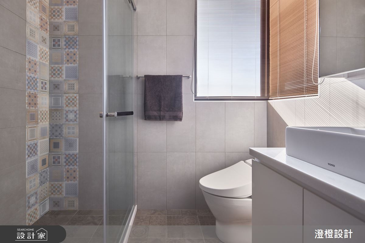 25坪新成屋(5年以下)＿現代風浴室案例圖片＿澄橙設計＿澄橙_50之12