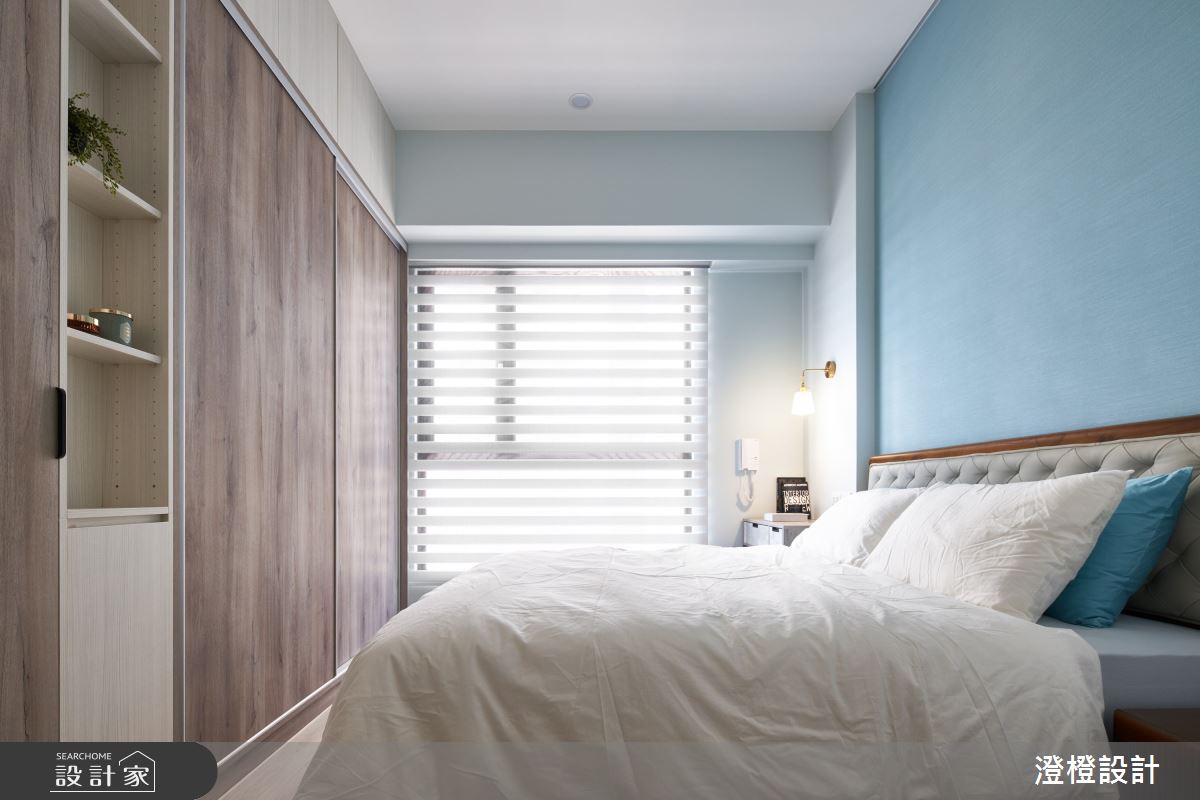 25坪新成屋(5年以下)＿現代風臥室案例圖片＿澄橙設計＿澄橙_50之10