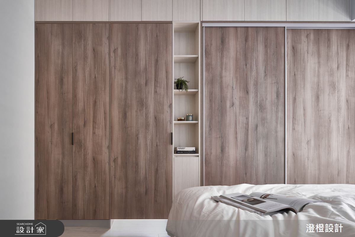 25坪新成屋(5年以下)＿現代風臥室案例圖片＿澄橙設計＿澄橙_50之11