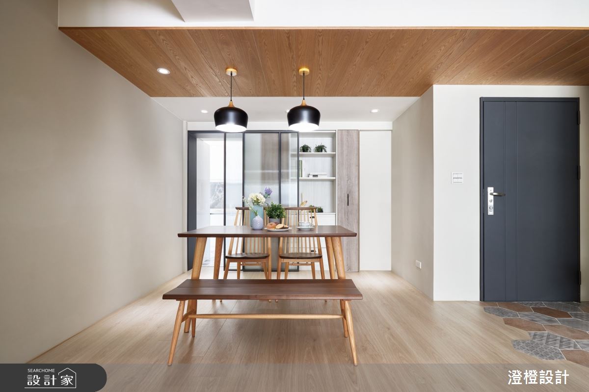 老屋(16~30年)＿北歐風餐廳案例圖片＿澄橙設計＿澄橙_51之9