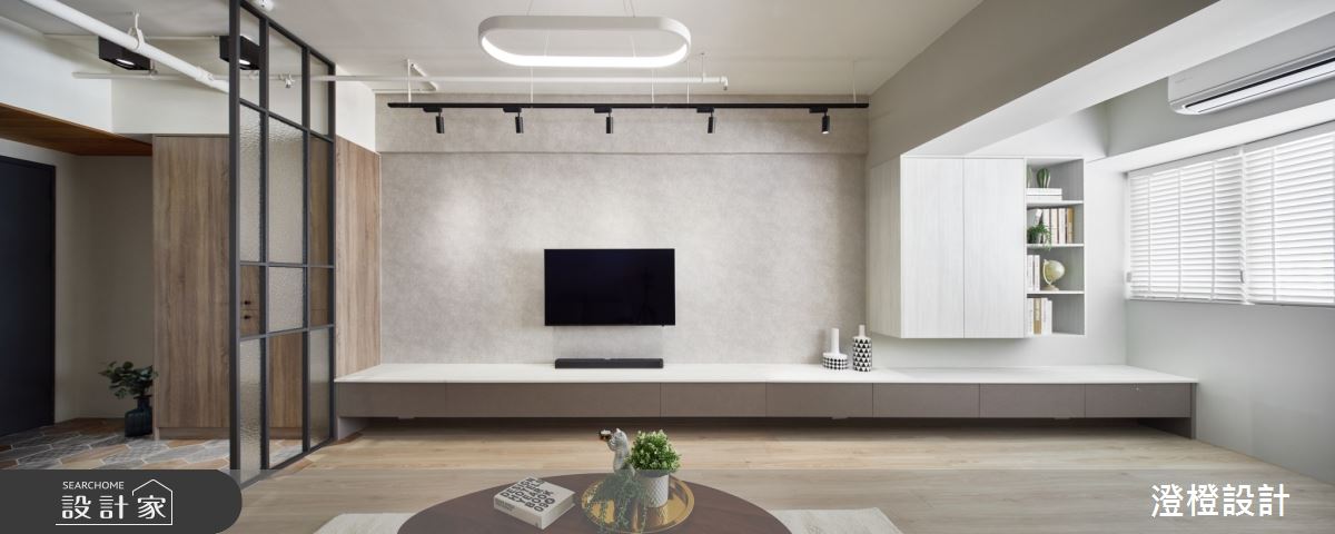 老屋(16~30年)＿北歐風客廳案例圖片＿澄橙設計＿澄橙_51之4