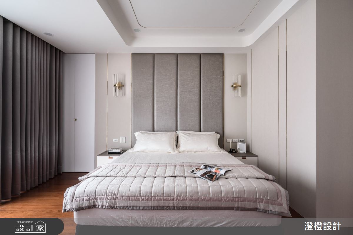 31坪新成屋(5年以下)＿新古典臥室案例圖片＿澄橙設計＿澄橙_54人文新古典退休宅之15