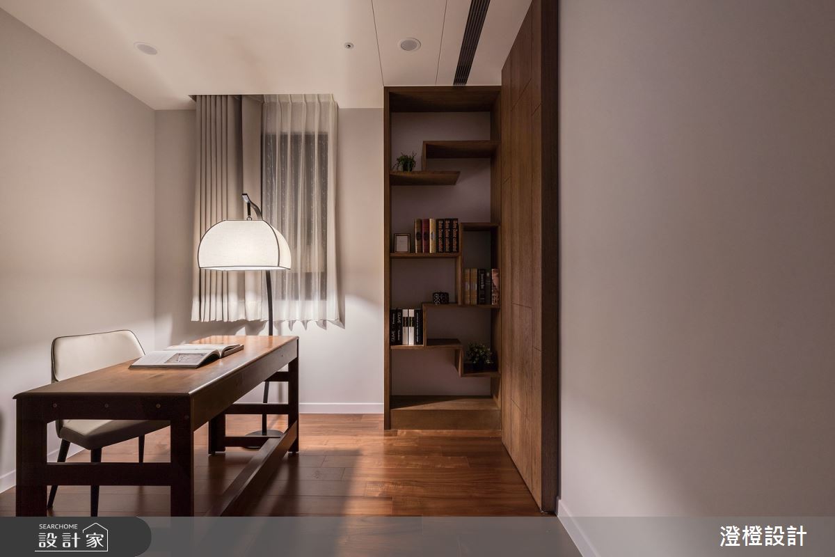 31坪新成屋(5年以下)＿新古典書房案例圖片＿澄橙設計＿澄橙_54人文新古典退休宅之18