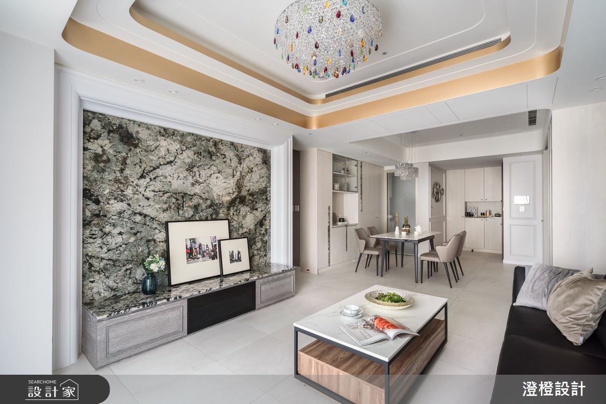 31坪新成屋(5年以下)＿新古典客廳案例圖片＿澄橙設計＿澄橙_54人文新古典退休宅之6