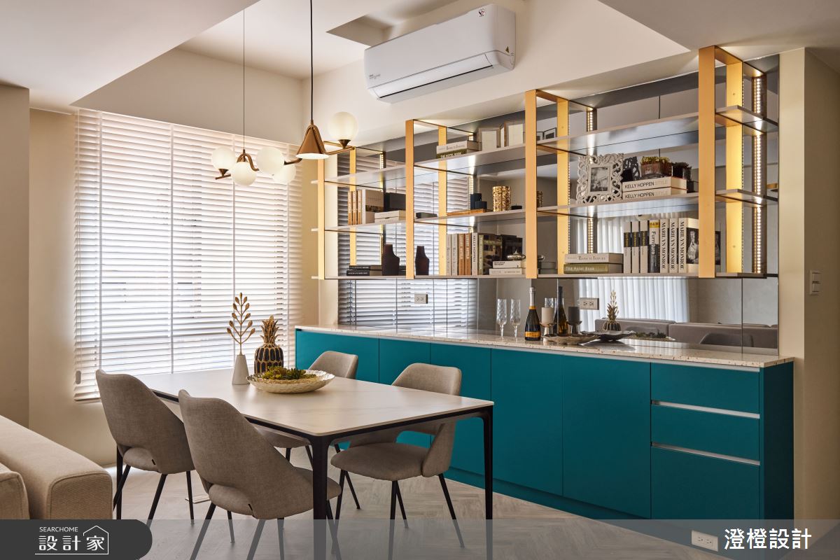 26坪老屋(16~30年)＿混搭風餐廳案例圖片＿澄橙設計＿澄橙_55老屋新生輕奢北歐風精品宅之8