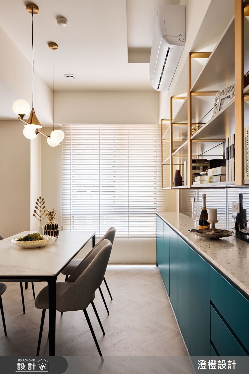 26坪老屋(16~30年)＿混搭風餐廳案例圖片＿澄橙設計＿澄橙_55老屋新生輕奢北歐風精品宅之9
