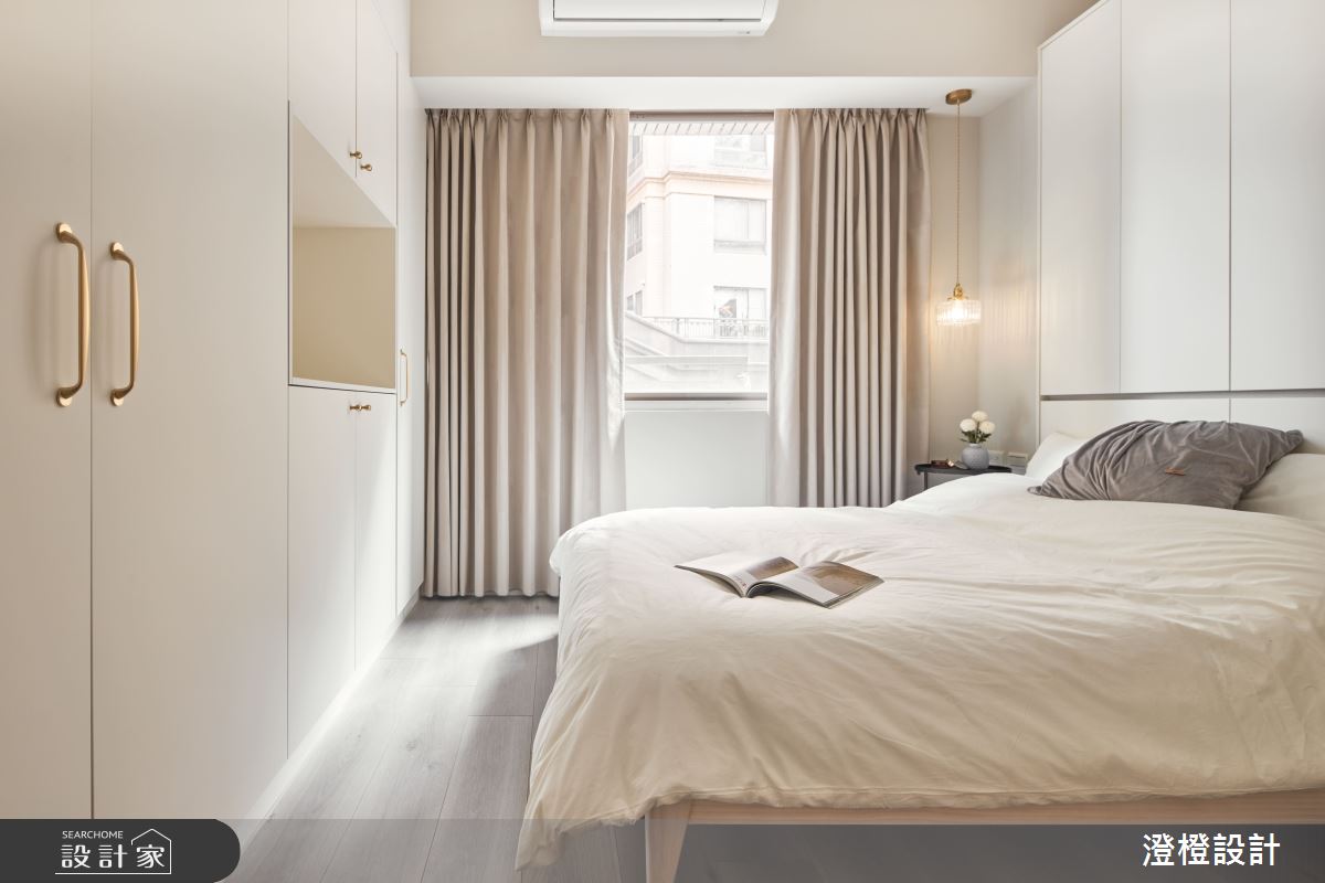 26坪老屋(16~30年)＿混搭風臥室案例圖片＿澄橙設計＿澄橙_55老屋新生輕奢北歐風精品宅之12
