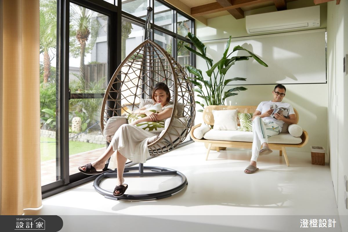 65坪毛胚屋＿度假風客廳案例圖片＿澄橙設計＿澄橙_56峇里島Villa風別墅之28