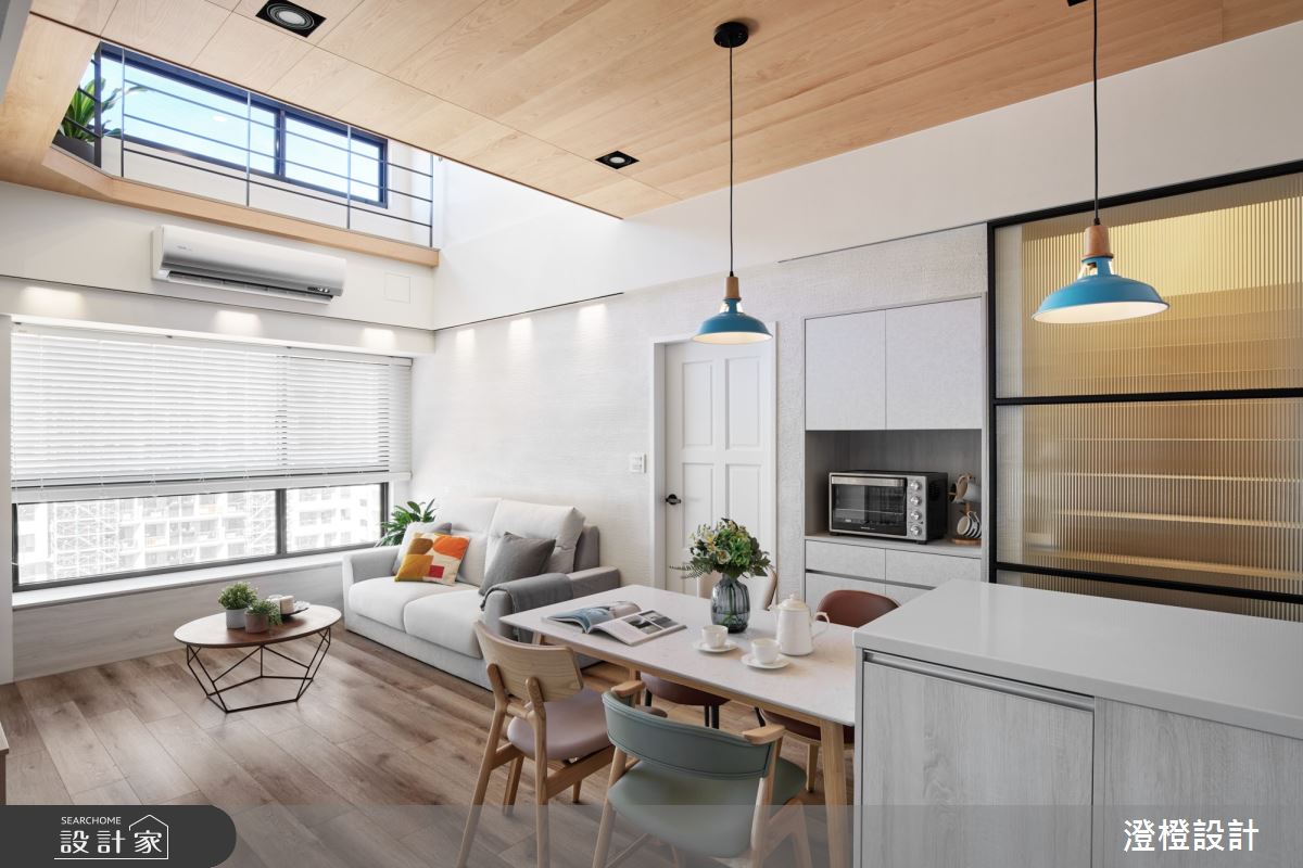 新成屋(5年以下)＿北歐風客廳餐廳案例圖片＿澄橙設計＿澄橙_57北歐風沐日光寵物宅之2
