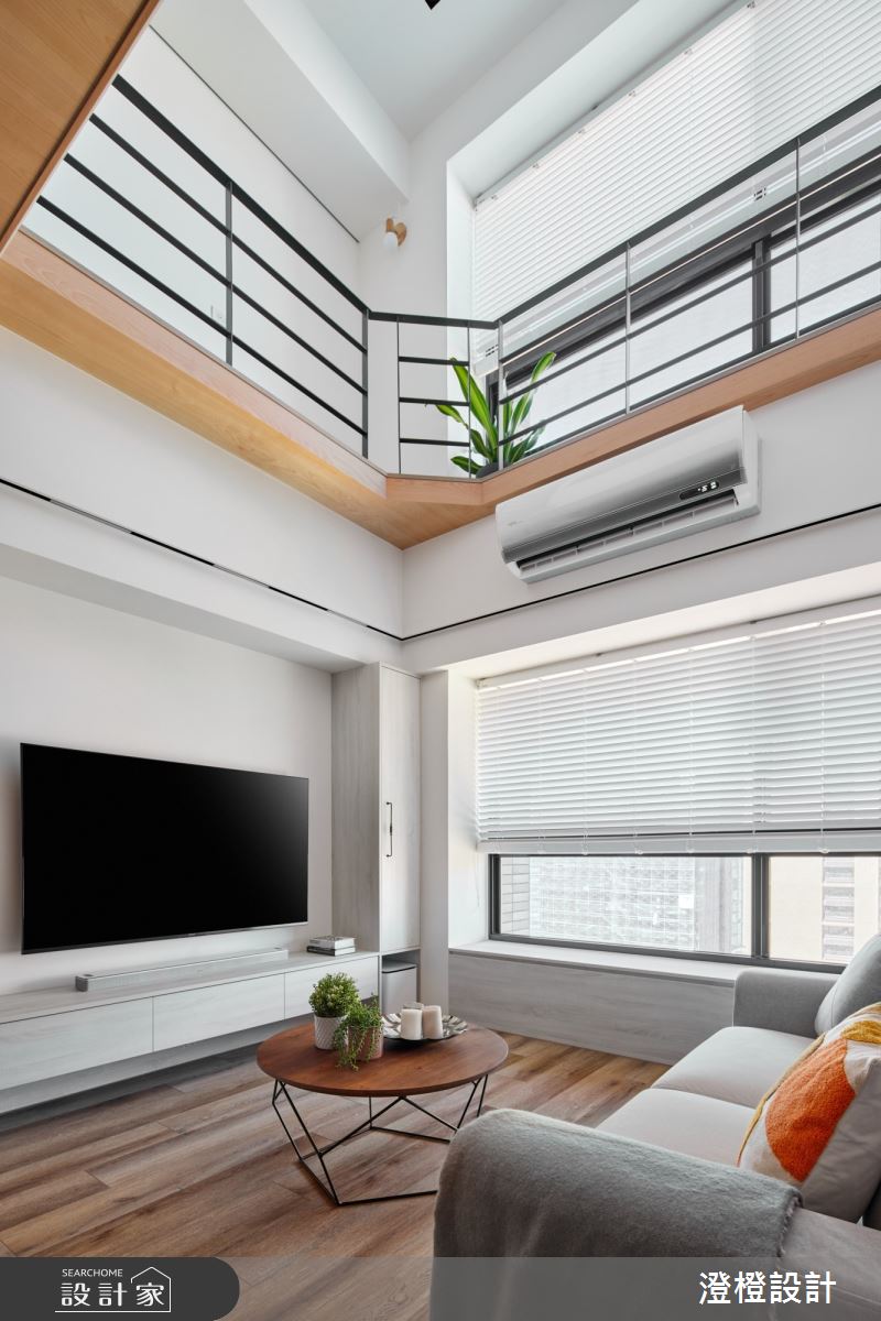 新成屋(5年以下)＿北歐風客廳案例圖片＿澄橙設計＿澄橙_57北歐風沐日光寵物宅之7