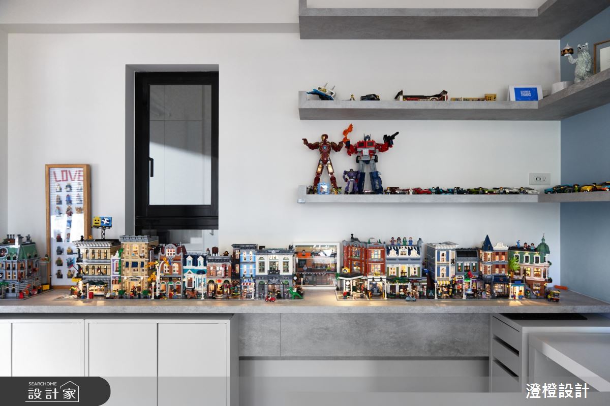 新成屋(5年以下)＿北歐風書房工作區案例圖片＿澄橙設計＿澄橙_57北歐風沐日光寵物宅之10