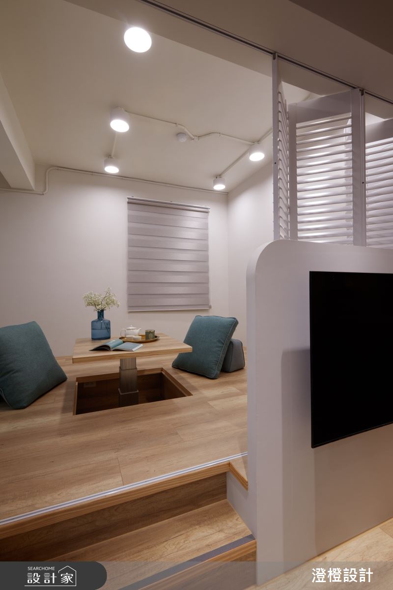 26坪老屋(31~40年)＿日式無印風和室多功能室案例圖片＿澄橙設計＿澄橙_59老屋翻新徜徉日式無印風之4