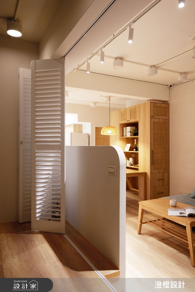 26坪老屋(31~40年)＿日式無印風客廳和室案例圖片＿澄橙設計＿澄橙_59老屋翻新徜徉日式無印風之6