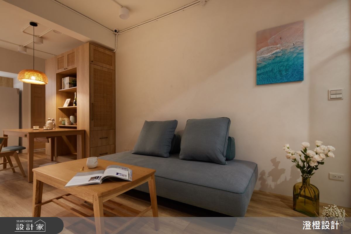 26坪老屋(31~40年)＿日式無印風客廳餐廳案例圖片＿澄橙設計＿澄橙_59老屋翻新徜徉日式無印風之7