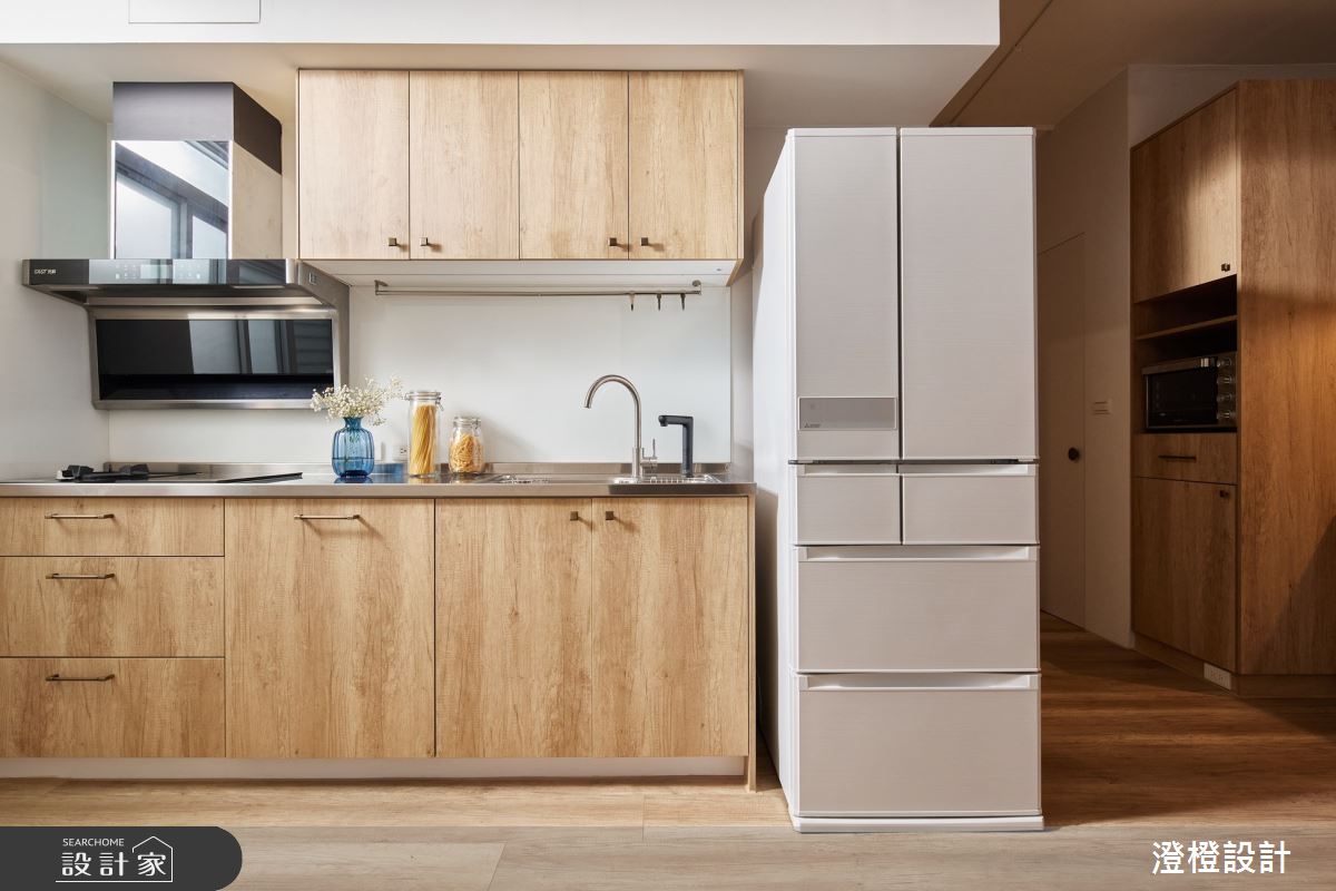 26坪老屋(31~40年)＿日式無印風廚房案例圖片＿澄橙設計＿澄橙_59老屋翻新徜徉日式無印風之12