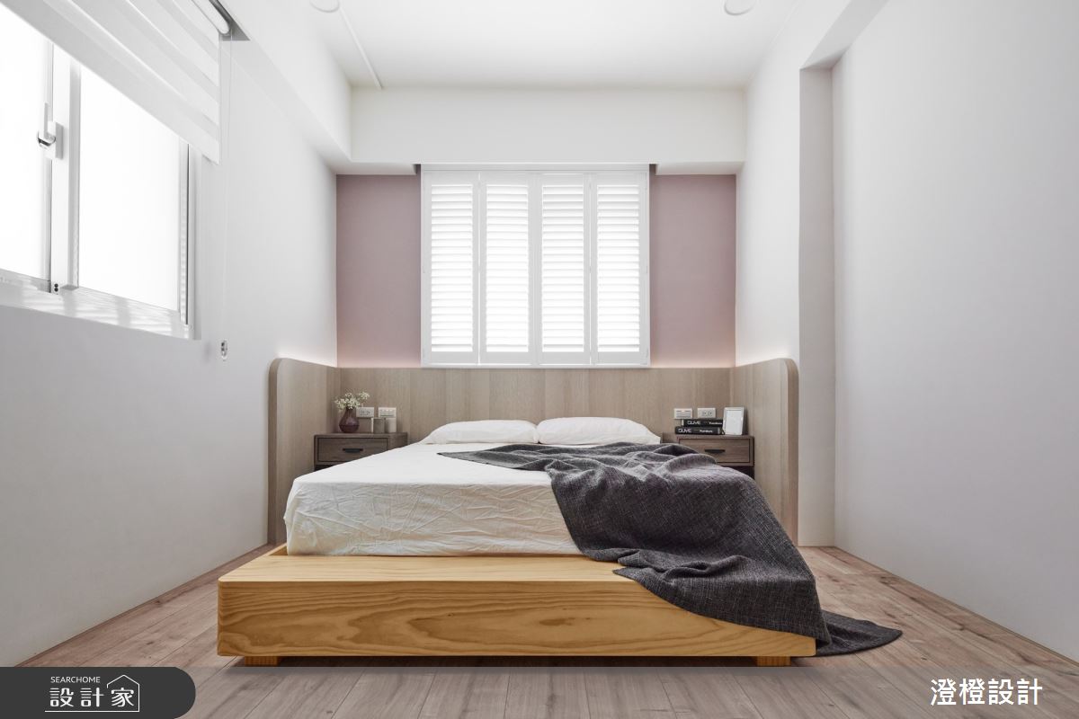 26坪老屋(31~40年)＿日式無印風臥室案例圖片＿澄橙設計＿澄橙_59老屋翻新徜徉日式無印風之13