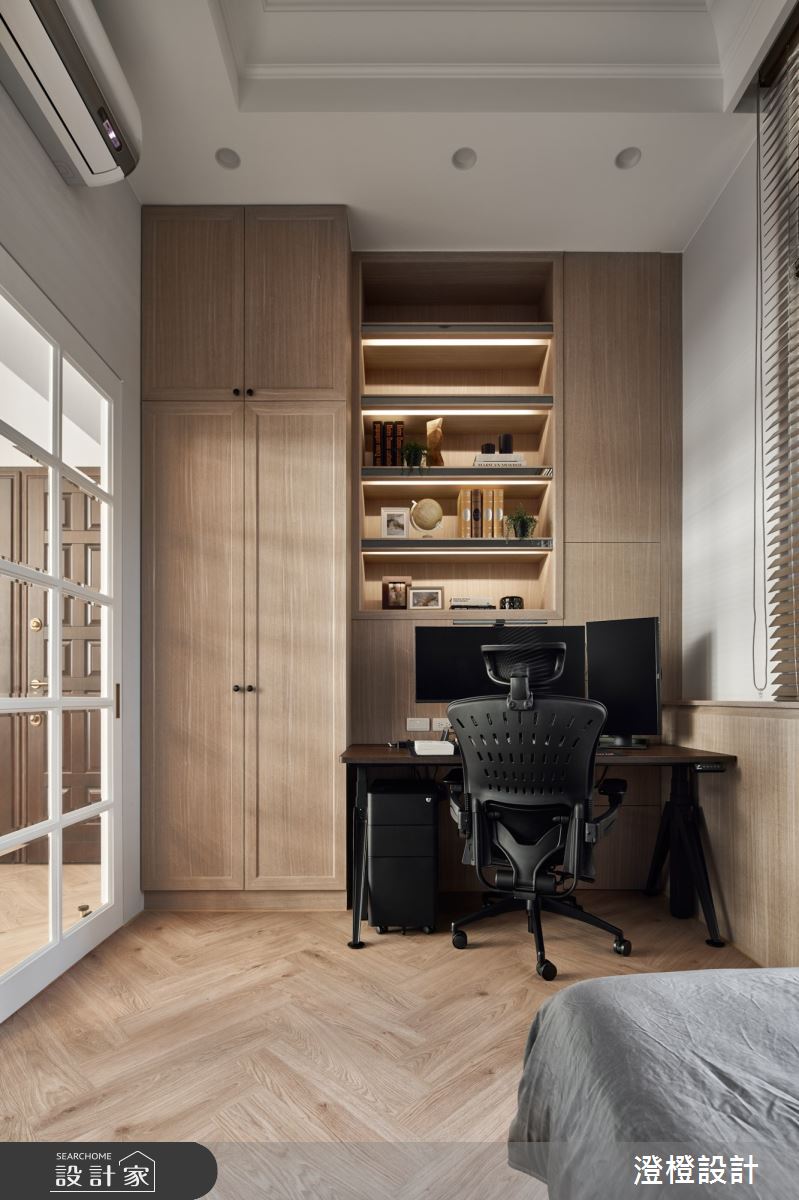 53坪中古屋(5~15年)＿美式風書房案例圖片＿澄橙設計＿澄橙_60之11