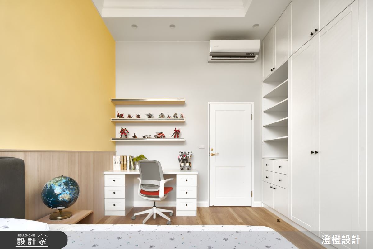 53坪中古屋(5~15年)＿美式風臥室案例圖片＿澄橙設計＿澄橙_60之22