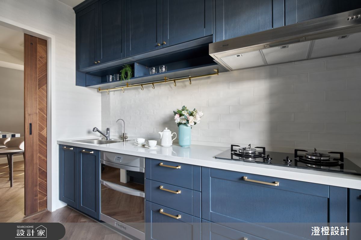 42坪新成屋(5年以下)＿美式風廚房案例圖片＿澄橙設計＿澄橙_61之2524