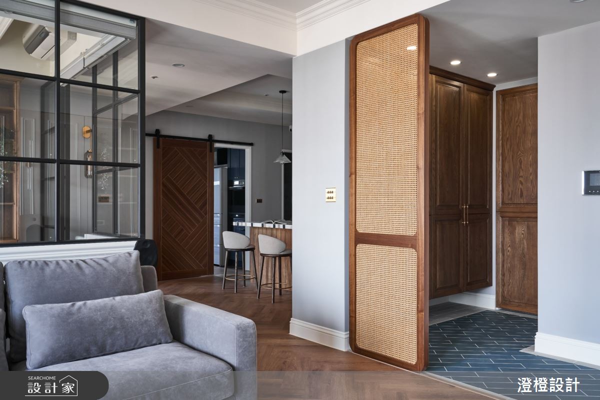 42坪新成屋(5年以下)＿美式風玄關客廳餐廳案例圖片＿澄橙設計＿澄橙_61之7