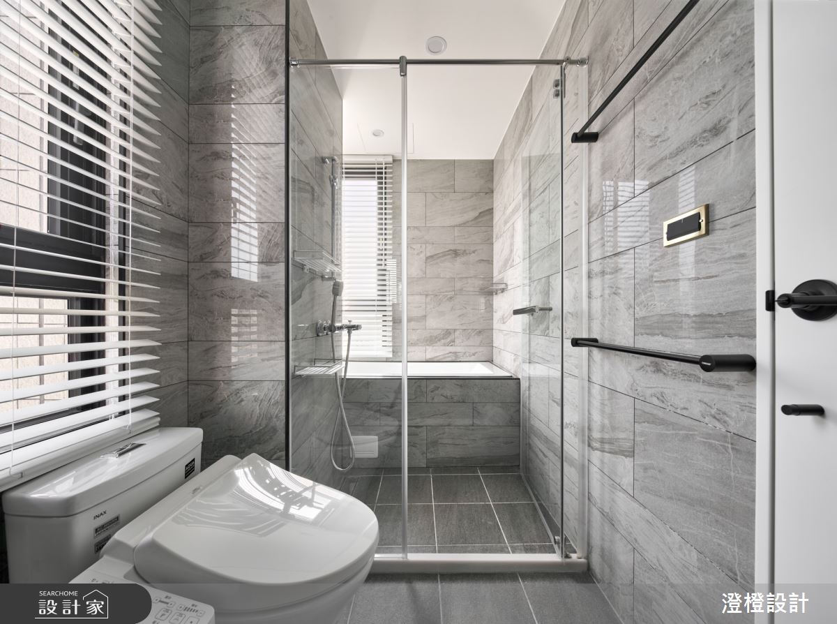 42坪新成屋(5年以下)＿美式風浴室案例圖片＿澄橙設計＿澄橙_61之22