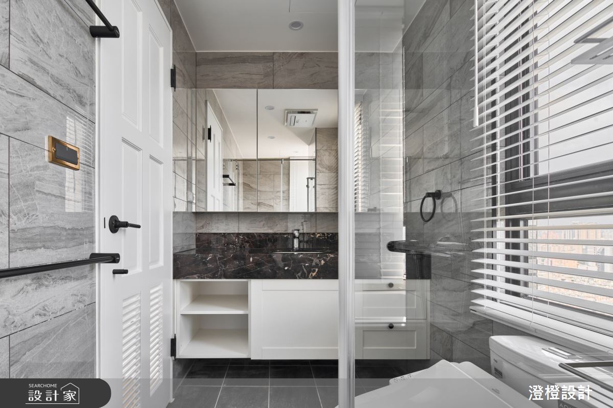 42坪新成屋(5年以下)＿美式風浴室案例圖片＿澄橙設計＿澄橙_61之23