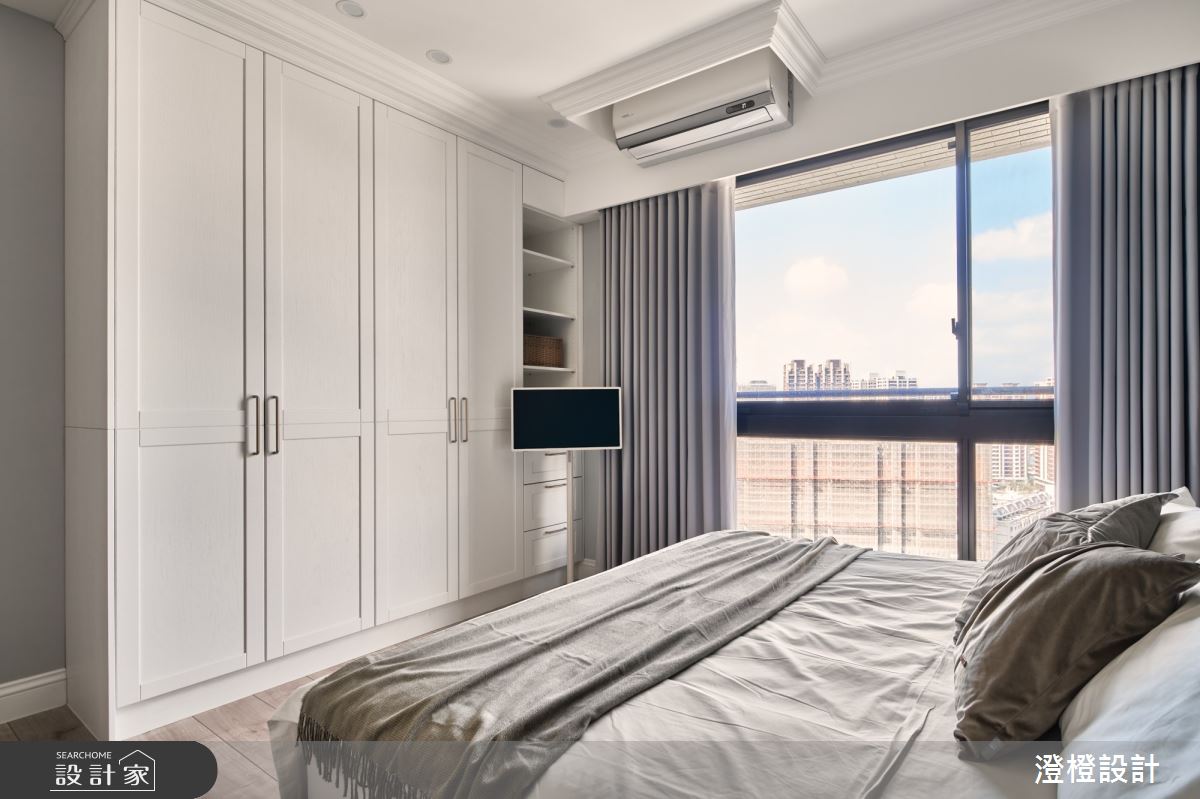 42坪新成屋(5年以下)＿美式風臥室案例圖片＿澄橙設計＿澄橙_61之14