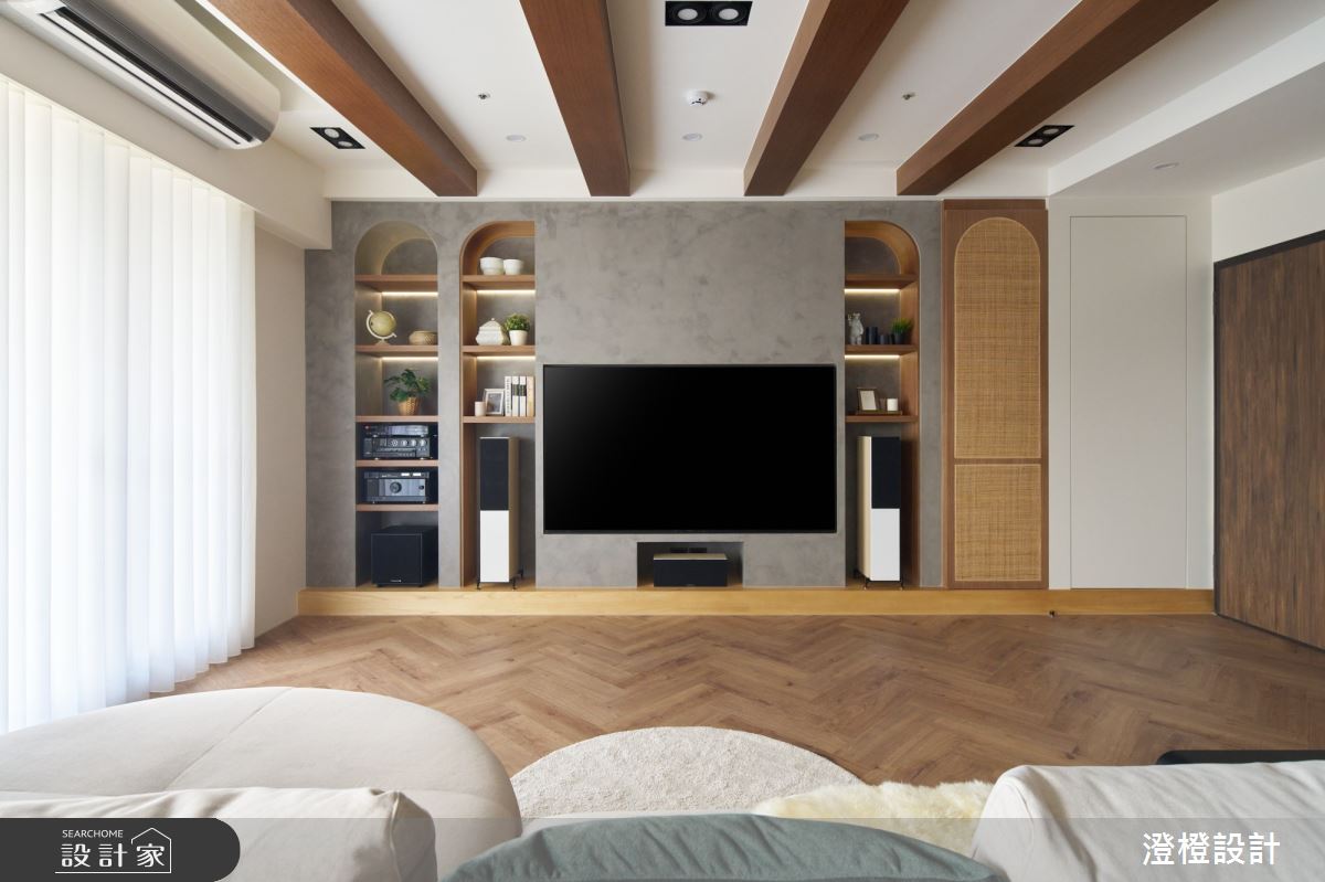 42坪新成屋(5年以下)＿峇里島風客廳案例圖片＿澄橙設計＿澄橙_62之1