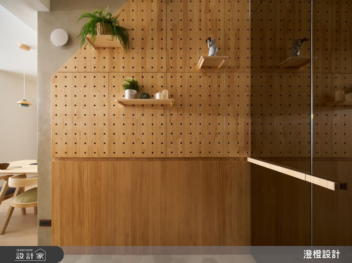 28坪預售屋＿混搭風玄關案例圖片＿澄橙設計＿澄橙_63之1