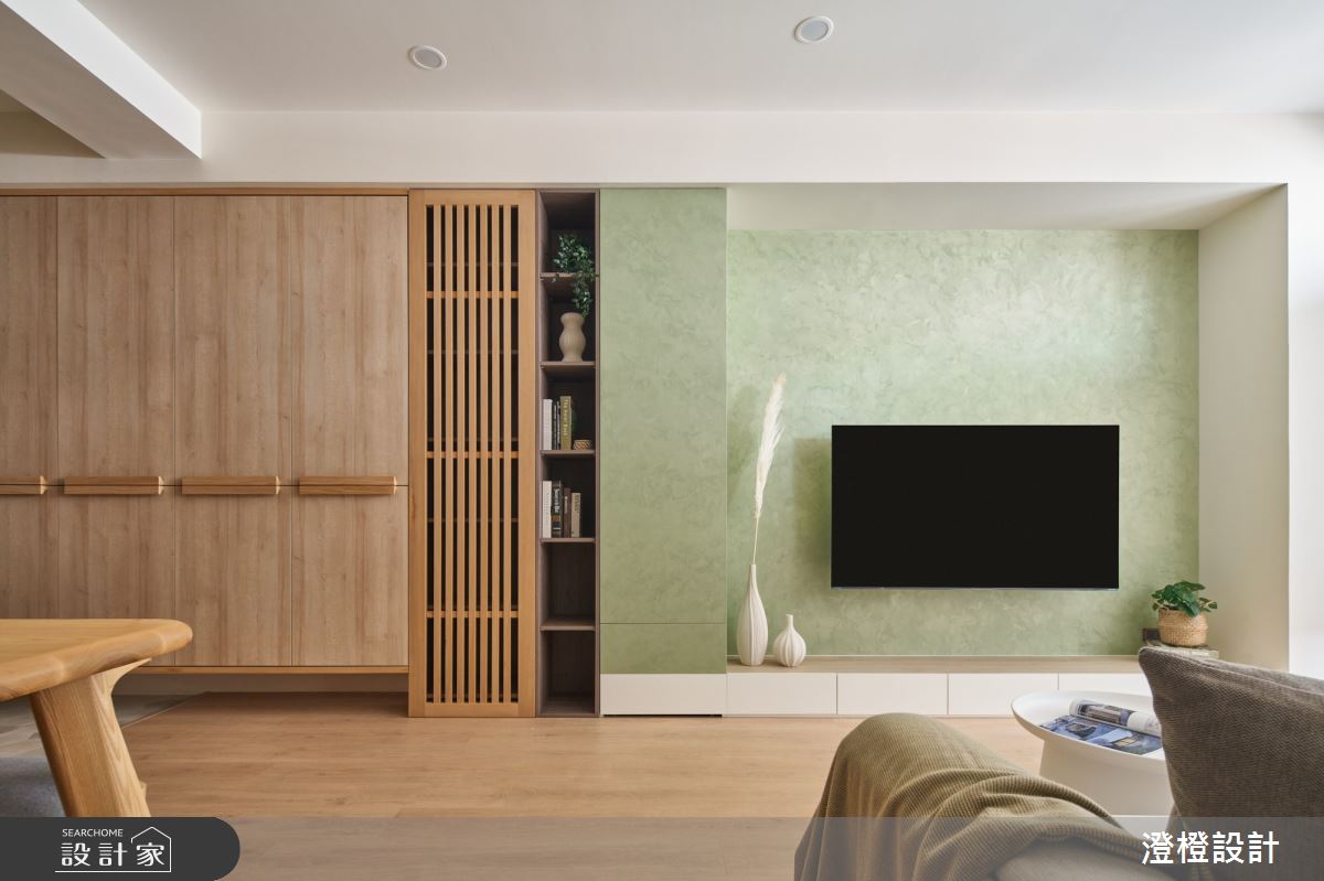 28坪預售屋＿混搭風客廳案例圖片＿澄橙設計＿澄橙_63之11