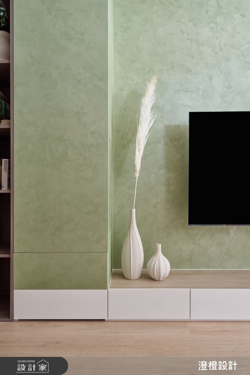 28坪預售屋＿混搭風客廳案例圖片＿澄橙設計＿澄橙_63之13