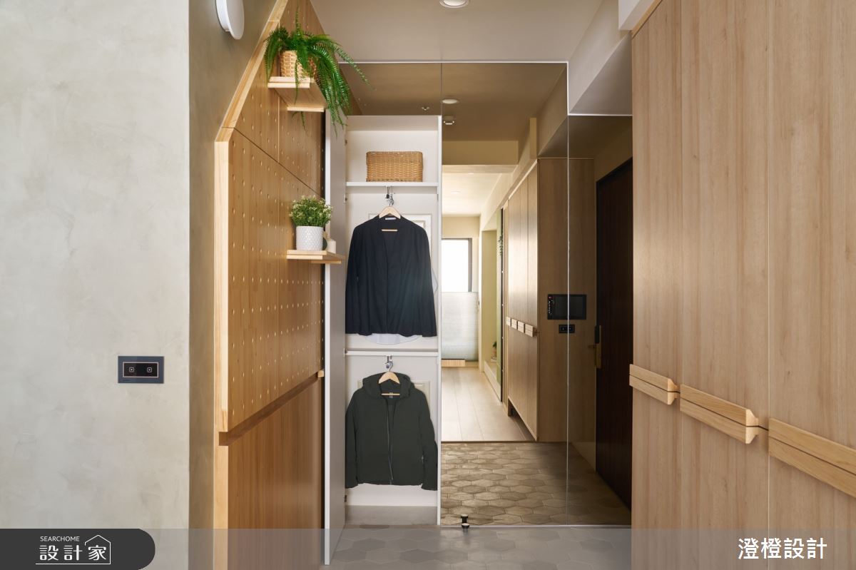 28坪預售屋＿混搭風玄關案例圖片＿澄橙設計＿澄橙_63之3