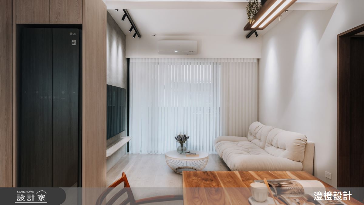 23坪老屋(41~50年)＿北歐風客廳餐廳案例圖片＿澄橙設計＿澄橙_64之5