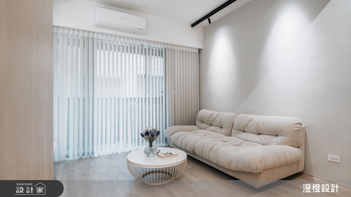 23坪老屋(41~50年)＿北歐風客廳案例圖片＿澄橙設計＿澄橙_64之3