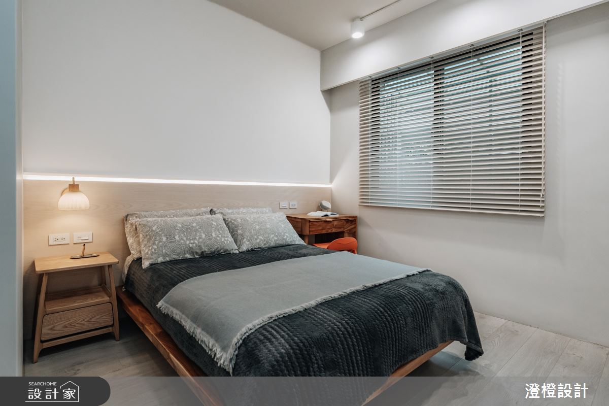 23坪老屋(41~50年)＿北歐風臥室案例圖片＿澄橙設計＿澄橙_64之11