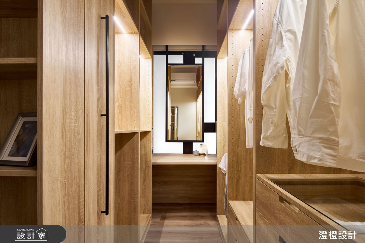 20坪新成屋(5年以下)＿日式無印風更衣間案例圖片＿澄橙設計＿澄橙_65之12